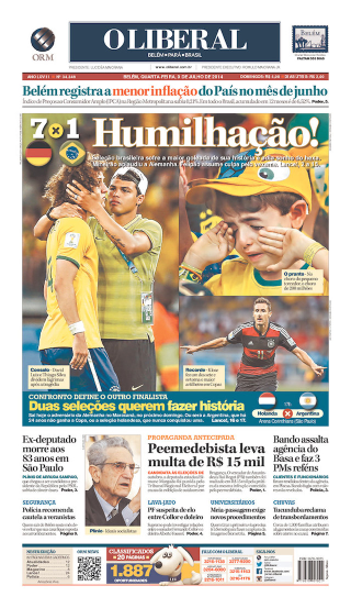 Illustration for article titled Today's Brazilian Newspaper Covers Are Pure Sadness